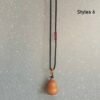 custom pet portrait necklace,hand carved gourd - Image 2