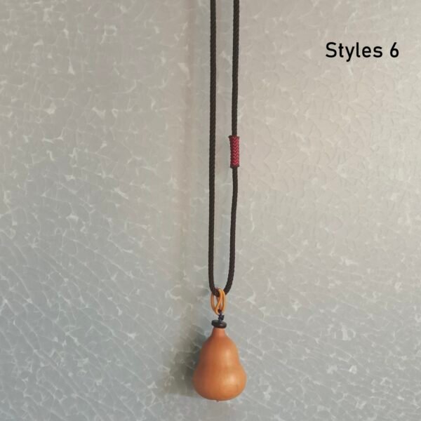 custom pet portrait necklace,hand carved gourd - Image 2