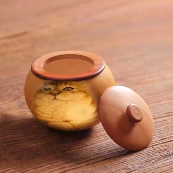 Tea boxes with custom pet portrait,Storage Box - 图片 5