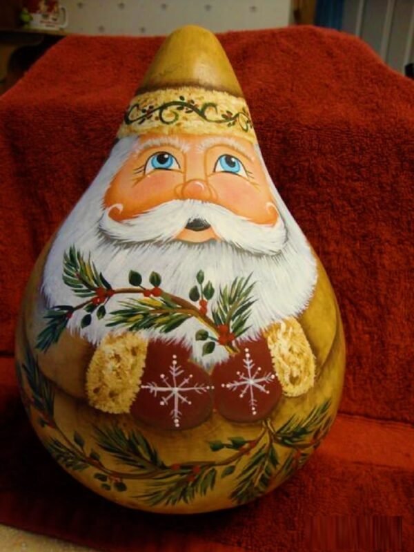 Hand Painted Ornaments,Santa Claus