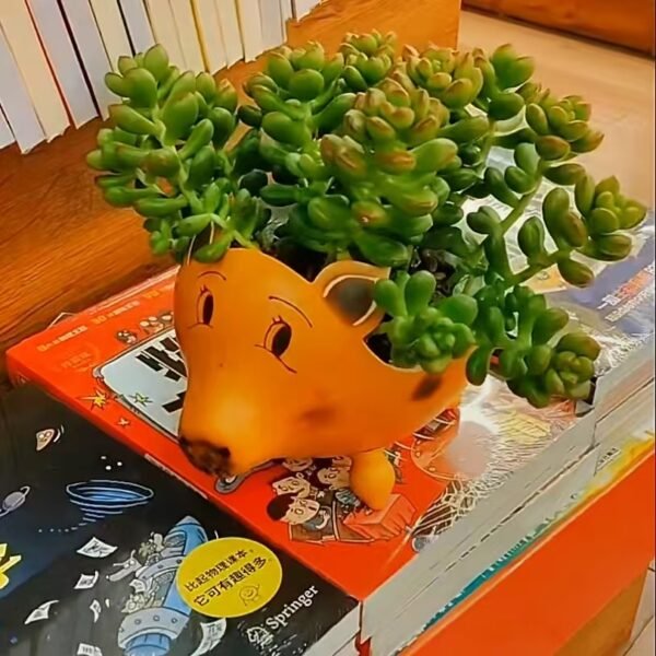 Plant pots,handmade planters,handmade gift,Piglet - Image 3