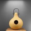 diy craft kit,hand painted bird houses,hand carved - Image 2