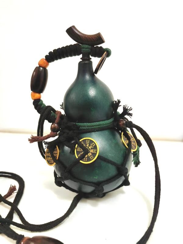 Black Myth Wukong, Handmade gourd water bottle to hold water, coffee or tea , wine gourd, natural gourds - 图片 2