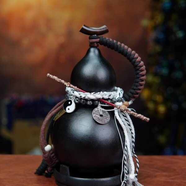 Black Myth Wukong, Handmade gourd water bottle to hold water, coffee or tea , wine gourd, natural gourds